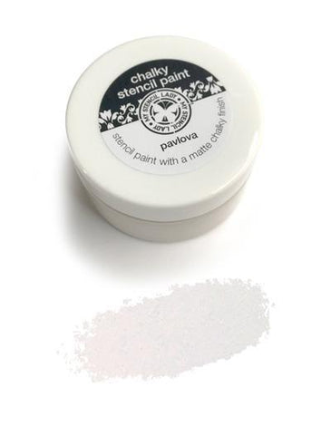 My Stencil Lady Paint Pavlova Chalky Stencil Paint - Pavlova Chalk Painting Stencils Australia