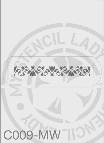 Stencil C009 - My Stencil Lady Australian Made Stencils Mandala Vintage Craft Scrapbooking