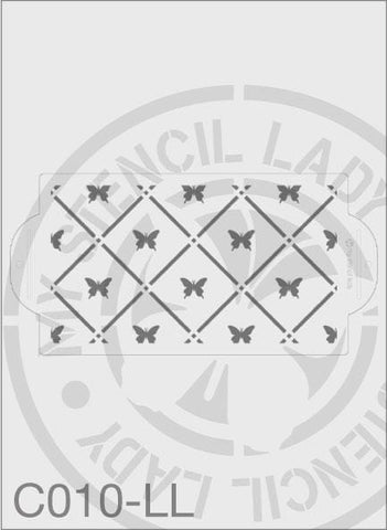 Stencil C010 - My Stencil Lady Australian Made Stencils Mandala Vintage Craft Scrapbooking