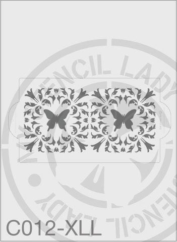 Stencil C012 - My Stencil Lady Australian Made Stencils Mandala Vintage Craft Scrapbooking