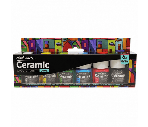 Ceramic Paint Set - My Stencil Lady Australian Made Stencils Mandala Vintage Craft Scrapbooking