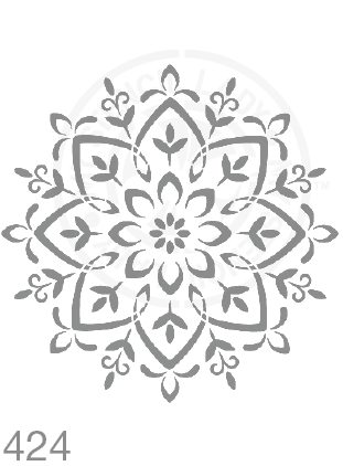 My Stencil Lady Mandala Designs Boho Stencil 424