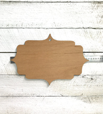 Timber Plaque TP02 - SALE - Small