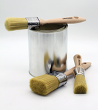 Uni-Pro Paint Brush Brush 30mm UNi-PRO Chalk Oval Brush 35mm Chalk Painting Furniture Decor Stencils