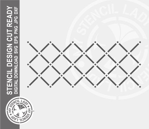 Cross Pattern 1343 Stencil Digital Download Laser Cricut Cut Ready Design Templates SVG PNG JPG EPS DXF Files