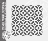 Circles Pattern 1404 Stencil Digital Download Laser Cricut Cut Ready Templates SVG PNG JPG EPS DXF Files