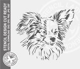 Chihuahua 1431 Stencil Digital Download Laser Cricut Cut Ready Design Templates SVG PNG JPG EPS DXF Files