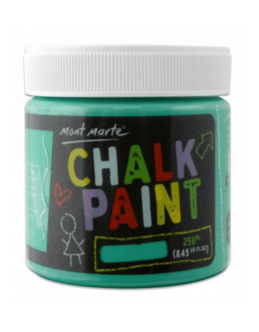 Mont Marte Studio Crackle Paste Green Chalkboard Paint 250ml - Green Chalk Painting Stencils Australia