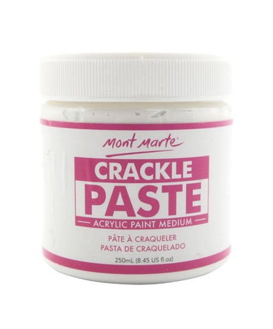 Mont Marte Studio Canvas Crackle Paste Crackle Paste Chalk Painting Stencils Australia