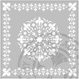 Stencil 149 - My Stencil Lady Australian Made Stencils Mandala Vintage Craft Scrapbooking