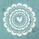 Stencil 251 - My Stencil Lady Australian Made Stencils Mandala Vintage Craft Scrapbooking
