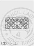 Stencil C004 - My Stencil Lady Australian Made Stencils Mandala Vintage Craft Scrapbooking