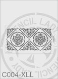 Stencil C004 - My Stencil Lady Australian Made Stencils Mandala Vintage Craft Scrapbooking