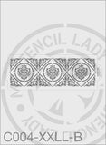 Stencil C004 - My Stencil Lady Australian Made Stencils Mandala Vintage Craft Scrapbooking