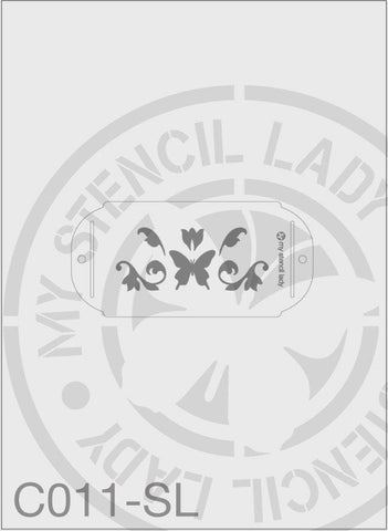 Stencil C011 - My Stencil Lady Australian Made Stencils Mandala Vintage Craft Scrapbooking
