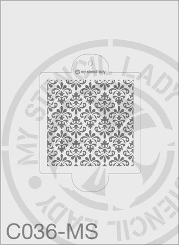 Stencil C036 - My Stencil Lady Australian Made Stencils Mandala Vintage Craft Scrapbooking