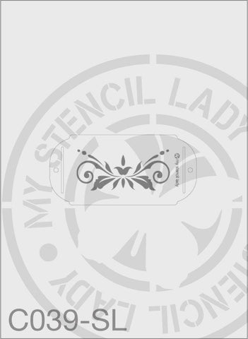 Stencil C039 - My Stencil Lady Australian Made Stencils Mandala Vintage Craft Scrapbooking