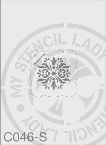 Stencil C046 - My Stencil Lady Australian Made Stencils Mandala Vintage Craft Scrapbooking