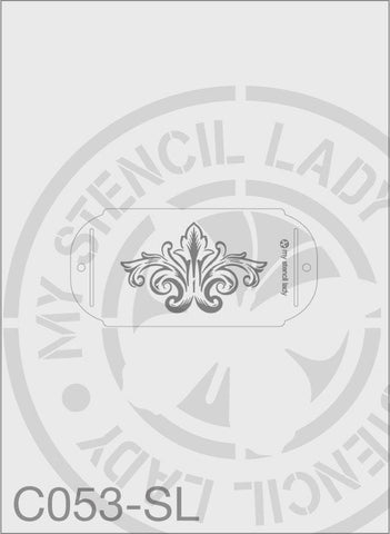 Stencil C053 - My Stencil Lady Australian Made Stencils Mandala Vintage Craft Scrapbooking