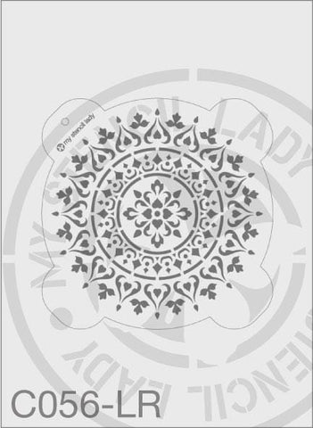 Stencil C056 - My Stencil Lady Australian Made Stencils Mandala Vintage Craft Scrapbooking