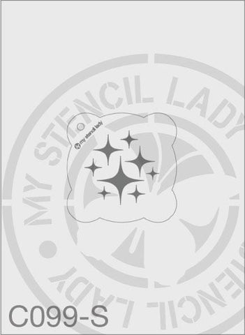 Stencil C099 - My Stencil Lady Australian Made Stencils Mandala Vintage Craft Scrapbooking