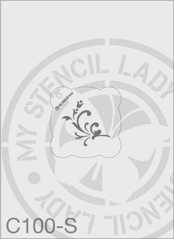 Stencil C100 - My Stencil Lady Australian Made Stencils Mandala Vintage Craft Scrapbooking