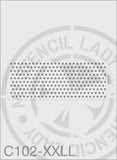 Stencil C102 - My Stencil Lady Australian Made Stencils Mandala Vintage Craft Scrapbooking