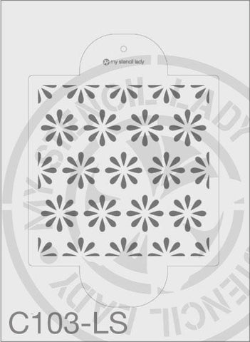 Stencil C103 - My Stencil Lady Australian Made Stencils Mandala Vintage Craft Scrapbooking