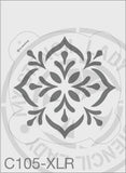 Stencil C105 - My Stencil Lady Australian Made Stencils Mandala Vintage Craft Scrapbooking