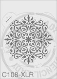 Stencil C108 - My Stencil Lady Australian Made Stencils Mandala Vintage Craft Scrapbooking
