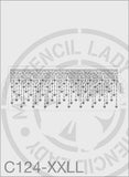 Stencil C124 - My Stencil Lady Australian Made Stencils Mandala Vintage Craft Scrapbooking