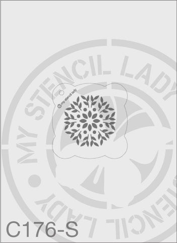 Stencil C176 - My Stencil Lady Australian Made Stencils Mandala Vintage Craft Scrapbooking