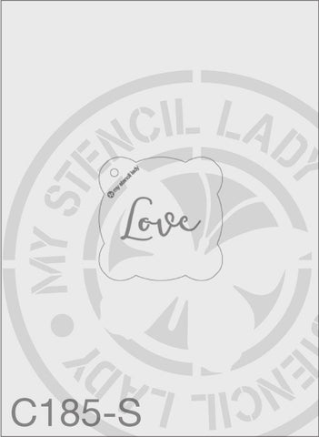 Stencil C185 - My Stencil Lady Australian Made Stencils Mandala Vintage Craft Scrapbooking