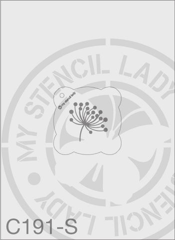 Stencil C191 - My Stencil Lady Australian Made Stencils Mandala Vintage Craft Scrapbooking