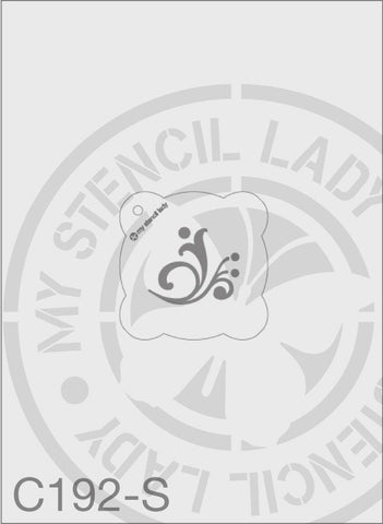 Stencil C192 - My Stencil Lady Australian Made Stencils Mandala Vintage Craft Scrapbooking