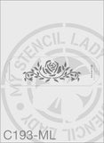 Stencil C193 - My Stencil Lady Australian Made Stencils Mandala Vintage Craft Scrapbooking