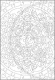 Mandala Colouring Book - My Stencil Lady Australian Made Stencils Mandala Vintage Craft Scrapbooking