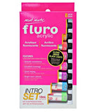 Fluro Acrylic Paint Set