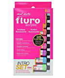 Fluro Acrylic Paint Set
