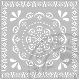 Mandala Stencil 047 Reusable Mandalas Templates and Stencils