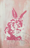 Bunny Rabbit Easter Stencil 096 Rabbits and Celebration Eggs Reusable Stencils and Templates