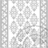 Border Stencil 176 Decorative Reusable Borders Stencils and Templates in Multiple Sizes