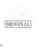 My Stencil Lady Stencil Stencil 008 Chalk Painting Furniture Decor Stencils