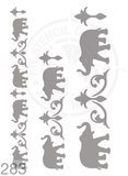 My Stencil Lady Stencil Stencil 283 Chalk Painting Furniture Decor Stencils