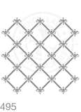 My Stencil Lady Stencil XLarge (Sheet Size 300x300mm) Stencil 495 Chalk Painting Furniture Decor Stencils
