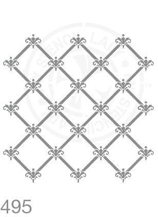 My Stencil Lady Stencil XLarge (Sheet Size 300x300mm) Stencil 495 Chalk Painting Furniture Decor Stencils