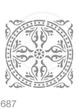 My Stencil Lady Stencil Stencil 687 Chalk Painting Furniture Decor Stencils