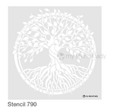 Tree Of Life Stencil 790 Spiritual Healing Meditation Reusable Stencils and Templa