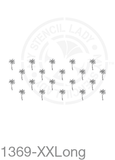 My Stencil Lady Stencil XXLarge - 165x400mm Design (Sheet size 175x420mm) Stencil 1369 Chalk Painting Furniture Decor Stencils