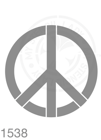 Peace Sign Stencil 1538 Words Sayings and DIY Sign Templates and Stencils
